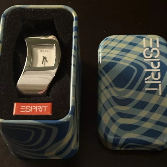 Vintage Espiri Metal Watch For Women 1990s VGC With Box - Picture 1 of 4